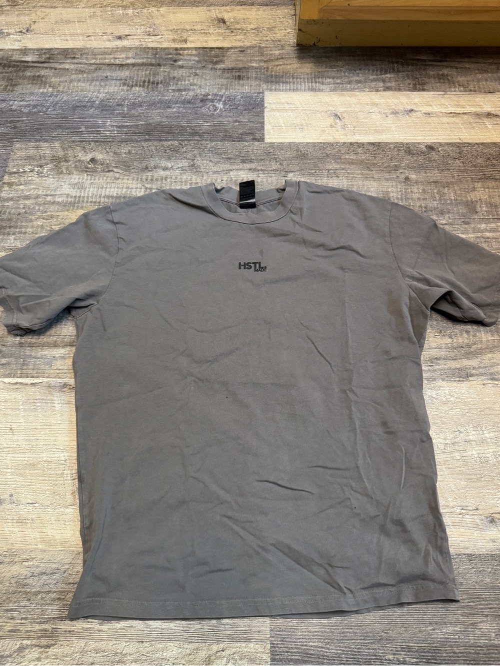 HSTL MADE Gray Crewneck Men’s T-Shirt